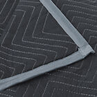 12 Moving Blanket Furniture Pads - Ultra Thick Pro - 40  X 72  Black