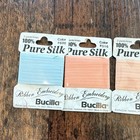 Bucilla Pure Silk Ribbon Embroidery Ribbon 4mm 3 Yds Pack Of 6  600 514 516 524
