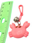 Vintage 1980s Charm Crab Googly Eyes For 80s Bell Charms Clip On Necklace