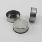Empty Round Tealight Cup Holders Stainless Steel Tealight Cup For Making