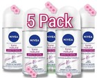 5 Pack Nivea Roll-on Antiperspirant Ea Tono Natural Efecto Satin 1 69 Oz Each