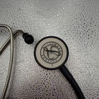 Vintage Original Littmann Lightweight 3m Stethoscope Black Made In Usa