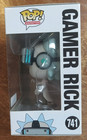 Funko Pop  Vinyl  Rick And Morty - Gamer Rick - Gamestop  exclusive   741