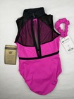 New Simone Biles Gk Elite Leotard Gymnastics High Neck Usa Bling Mesh Tank  Cl