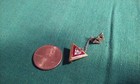Vintage Hi-y Ymca Lapel Pin W   w  Charm   Chain Gold-tone Metal   Enamel
