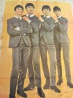 1964 Large 55x39 Litho Beatle Poster By Dezo Hoffman