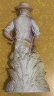 Antique Gebruder Heubach-german Bisque-young Farmer Figurine Vintage