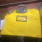 Banksupplies Hipaa Locking Courier Bag 19x15 Handles Yellow Zipper With Keys