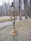 Antique Art Deco  Nouveau Chandelier Cast Iron Ceiling Light Fixture 1920s Parts