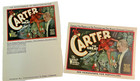 Charles Joseph    carter The Great    1920s Magic Brochure   Original Letterhead Vtg