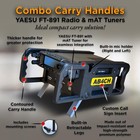 Yaesu Combo Carry Handles For Ft-891 Radio And Mat-tuners Mat-30