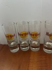 Hard Rock Cafe Shot Glass Lot - 5 Collectible Souvenir Glasses Us Cities