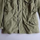 Vtg Steel Zip M65 Og107 Coat Field Cold Jacket Small Military Usgi S Green Army