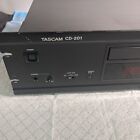 Tascam Cd-201 Rack Mount Professional Cd Player Auto Cue Digital Audio  As-is