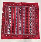 Bundle Of Two Tribal Aztec Bandanas 21 x21  100 cotton Bandanna Facemask Scarf