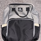 Hafmall Diaper Bag Backpack Baby Diaper Bag Gray Black W stroller Hooks New