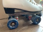 Dominion Canada Marathon Roller Skates Women   s Size 7 Roller Derby Blue Wheels