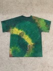 Bob Marley One Love Tie-dye Logo T-shirt Green yellow brown Men s Xl