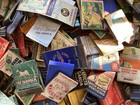 50 Vintage Used Matchbooks