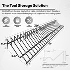 Pliers Rack For Tool Drawer Storage  Holds 32 Tools  Steel Frame  Triple-coat   