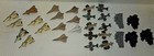 Kenner Mega Force 1989 Lot 24 Fighters Planes And 5 Parts