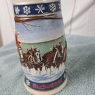 Vintage 1995 Budweiser Holiday Beer Stein Lighting The Way Home Collectable
