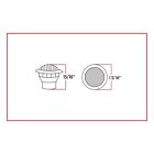 Trux Tled-b3a 3 4  Amber Turn Signal Marker 3 Wire Led Light 3 Diode