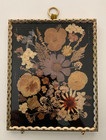 Vintage Framed Hand Pressed Flowers