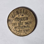 Cincinnati Parking Control Token 27mm