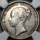 1840 Ngc Vf 35 Victoria Great Britain 1 Rare Sterling Shilling Coin  25041203c 
