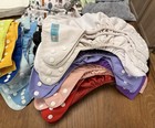 Bum Genius Alvababy Weegreco Cloth Diapers Lot 35 Diapers Plus Liners