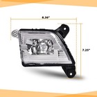 Fog Lights Assembly Replacement For Silverado 1500 2019-2021   2500hd 3500hd