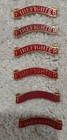 Collectibles Firefighter Rocker Collar Pins uniform Insignia  lot Of 10 