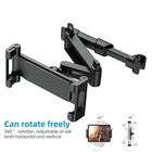 360   Car Back Seat Headrest Mount Tablet Holder For 4 7-12 9    Ipad Phone Samsung