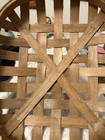 Vintage Style Woven Tobacco Basket