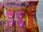 Pez Lot Of 7 Valentine s Day Heart Pink - Red - Clear