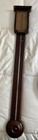 Rare 1800 s English Stick Barometer   Thermometer Wall Weather Station