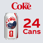 Diet Cola Soda Pop  12 Fl Oz Cans  24 Pack