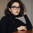 Brand New Fendi Cat-eye Black Eyeglasses Frame- Ff0443 0807