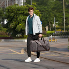 Duffle Bag For Travel Overnight Weekend Gym Carry On Luggage Duffel Bag - Grey