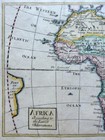 Africa By John Senex C1741 Genuine Antique Copper Engraved Map