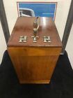 Antique W R Prior   Co Microscope Case - 1931 - Monogrammed - With Some Pieces