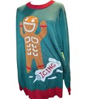 Tipsy Elves Gingerbread Man Roid Rage Ugly Christmas Sweater  Unisex 2xl  Nwt