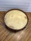 Antique 1908 Unbranded 14    Wooden Snare Drum 