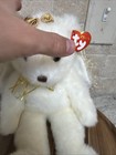 Ty Classic Plush - Divine The Angel Bear  - Mwmts Stuffed Animal Toy