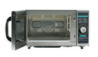 Sharp R21lcfs Stainless Steel Medium-duty Commercial Microwave With Dial Control