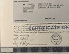 Washington Mutual Bank Specimen Stock Certificate- Largest Bank Failure