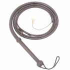 Indiana Jones 6  8  10  12 Feet 8 Strands Brown Cowhide Real Leather Bullwhip