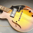 Harmony H35 Batwing Archtop Mandolin 1969 Electric Dearmond Sunburst Vtg     