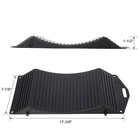 4pack Tire Saver Ramps wheels Tire Saver Ramps anti-slip Hard Plastic Design